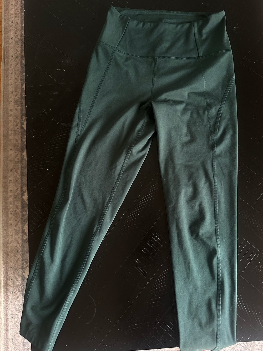 girlfriend collective Deep Green Leggings